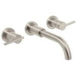 Mezcladora satín de pared para lavabo, FOSET ELEMENT