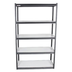 Estante para almacenaje metálico (48” x 18”) 5 repisas (2,500 kgs) MIKELS EMA-4824