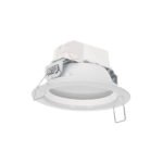 Luminario LED empotrable 5 W 6500 K, redondo, VOLTECK