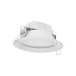 Luminario LED empotrable 6 W 3000 K, redondo, VOLTECK