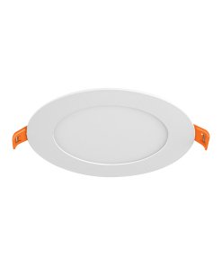 Luminario Volteck Ultra Delgado LED 6W Redondo Luz Cálida - Versatilidad en Diseño para Techos con Estilo Minimalista (Clave 47409)