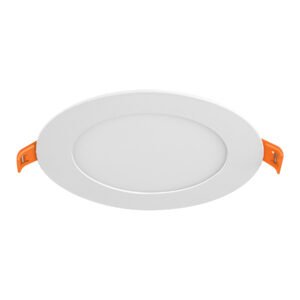 Luminario Volteck Ultra Delgado LED 6W Redondo Luz Cálida - Versatilidad en Diseño para Techos con Estilo Minimalista (Clave 47409)
