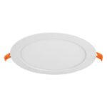 Luminario LED plafón 12W 3000K ultradelgado redondo, VOLTECK