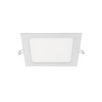 Luminario LED plafón 12W 6500K ultradelgado cuadrado VOLTECK