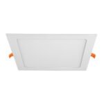 Luminario LED plafón 18W 6500K ultradelgado cuadrado VOLTECK