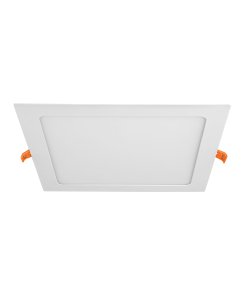 Luminario Volteck Ultra Delgado LED 18W Cuadrado Luz Cálida - Iluminación Intensa con Estilo Contemporáneo (Clave 47408)