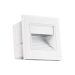 Luminario LED empotrable de cortesía 1W 3000K blanco VOLTECK