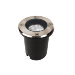 Luminario para exterior empotrado en piso para MR16 GU10