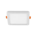 Luminario LED plafón 6W 6500K, ajustable, cuadrado, VOLTECK