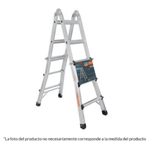 Multiescalera telescópica, 4.5 m, capacidad de carga 150 kg