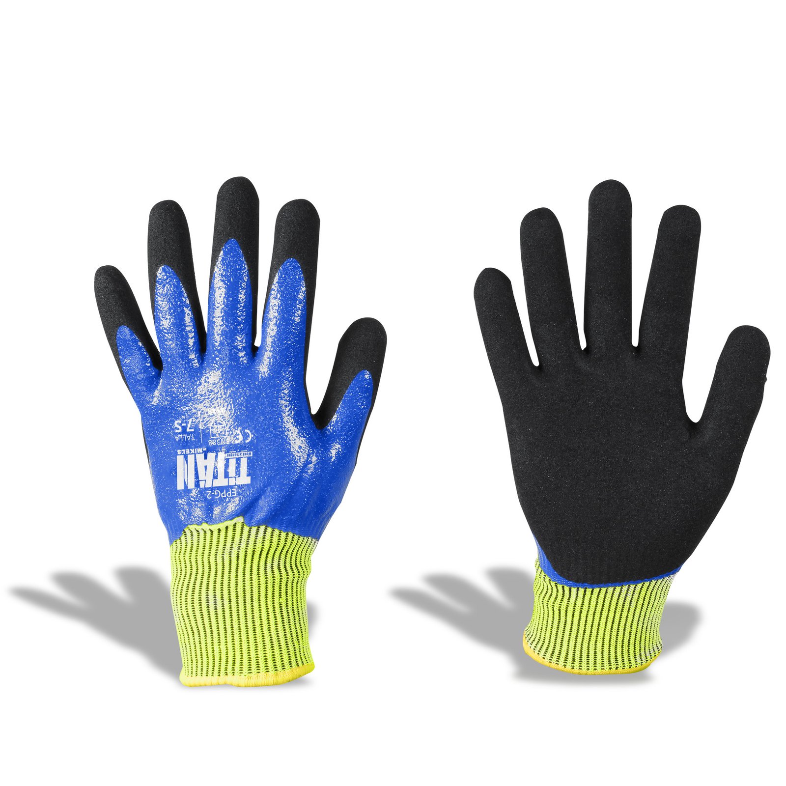 Guante de HPPE, Alta visibilidad TITAN EPPG-2C