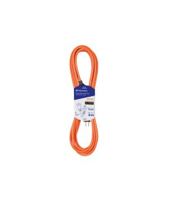 Extensión Eléctrica Volteck Uso Rudo 6m 2x16 AWG 1 Clavija - Compacta para Herramientas Eléctricas que Ofrece Movilidad (Clave 40189)