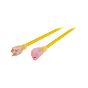 Extensión reforzada aterrizada 8 m 3x14 AWG, VOLTECK