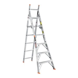 Escalera convertible, tipo ll, 13 escalones, TRUPER