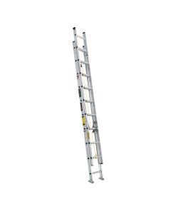 Escalera de Extensión Truper Tipo III 20 Peldaños - Tecnología de Alcance Doméstico para Mantenimiento Residencial que Simplifica Tareas de Limpieza y Reparaciones en Altura (Clave 16027)