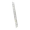 Escalera de Extensión Truper Tipo III 28 Escalones - Tecnología de Máximo Alcance para Proyectos Residenciales que Permite Trabajar en Alturas Considerables con Equipo Liviano y Manejable (Clave 16748)