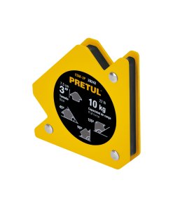 Escuadra Magnética 3' para Soldar, Capacidad de 10 kg, Precisión en Cortes de Soldadura, Pretul Clave 28242