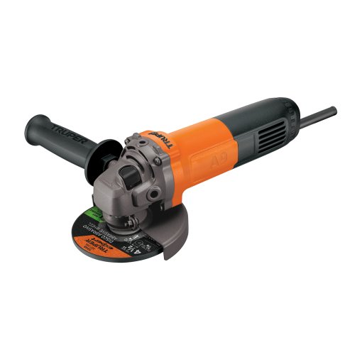 Esmeriladora Angular Truper PRO 4-1/2" 800W - Tecnología de Rendimiento Equilibrado para Uso Versátil que Facilita Múltiples Aplicaciones (Clave 16683)