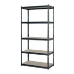 Estante metálico 5 repisas capacidad 60kg, 90x45x180, PRETUL