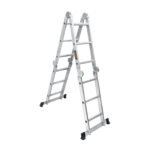 Escalera multiposición 12 peldaños, capacidad 150 kg, TRUPER