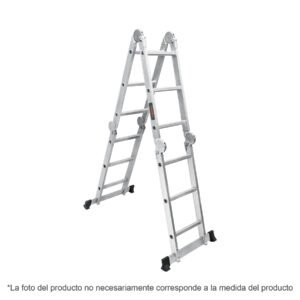 Escalera multiposición 16 peldaños, capacidad 150 kg, TRUPER