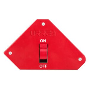 Esquina magnética para soldar multiangular con switch 3-3/8", 30 lb Urrea ESQU30