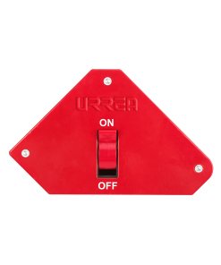 Esquina magnética para soldar multiangular con switch 4-21/32", 55 lb Urrea ESQU55