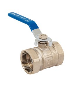 Válvula de Esfera de Latón, Roscable 1-1/2', Alta Durabilidad y Funcionalidad para Conexiones de Fontanería, Clave 49004, FOSET