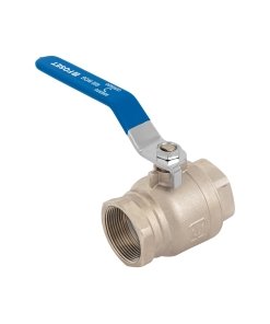 Válvula de Esfera, de Latón, Roscable, 1-1/2', Alta Presión para Instalaciones Fuertes, Marca Foset, Clave 49479