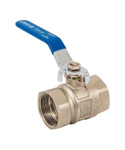 Válvula de Esfera de Latón, Roscable 1-1/4', Resistencia y Alta Calidad para Instalaciones de Agua, Clave 49003, FOSET