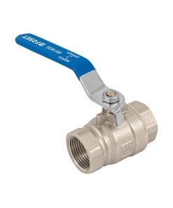 Válvula de Esfera, de Latón, Roscable, 1', Alta Resistencia para Conexiones Fuertes, Marca Foset, Clave 49477