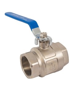 Válvula de Esfera de Latón, Roscable 2-1/2', Durabilidad y Alta Calidad para Conexiones de Agua, Clave 49014, FOSET