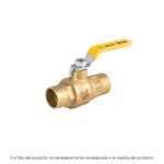Válvula de esfera para gas, soldable, 1', alta presión