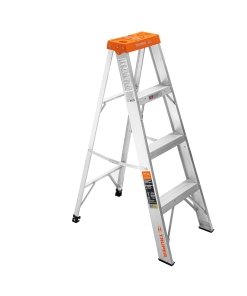 Escalera de Tijera Truper Tipo II 3 Peldaños - Tecnología de Estabilidad Comercial para Espacios de Trabajo que Proporciona Acceso Seguro a Alturas Moderadas en Tiendas y Oficinas (Clave 10435)