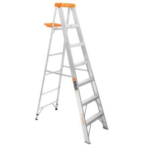 Escalera de tijera tipo II 6 peldaños y bandeja, TRUPER