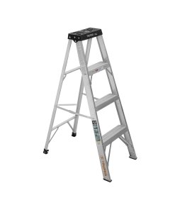 Escalera de Tijera Truper Tipo III 3 Escalones - Tecnología de Acceso Básico para Uso Residencial que Facilita el Alcance de Objetos y Espacios Elevados con Total Estabilidad (Clave 16741)