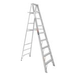 Escalera de tijera 100% aluminio tipo ll 8 peldaños, TRUPER