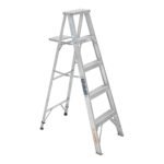 Escalera de tijera 100% aluminio tipo lll 4 peldaños, TRUPER