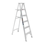 Escalera de tijera 100% aluminio tipo lll 5 peldaños, TRUPER