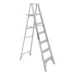 Escalera de tijera 100% aluminio tipo lll 6 peldaños, TRUPER