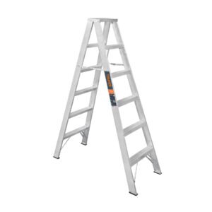 Escalera de tijera doble, tipo ll, 5 escalones, TRUPER