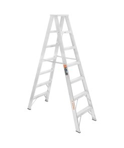 Escalera de Tijera Doble Truper Tipo II 6 Escalones - Tecnología de Versatilidad Profesional para Equipos de Trabajo que Maximiza la Productividad en Instalaciones y Mantenimientos (Clave 10497)