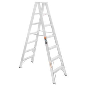 Escalera de tijera doble, tipo ll, 6 escalones, TRUPER