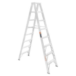 Escalera de tijera doble, tipo ll, 7 escalones, TRUPER