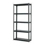 Estante metálico 5 repisas capacidad 80kg, 85x30x180, TRUPER