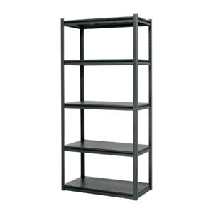 Estante metálico 5 repisas capacidad 80kg, 85x45x180, TRUPER