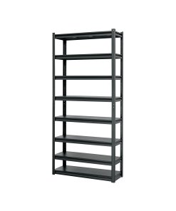 Estante Metálico Truper 8 Repisas 180x30x85 - Tecnología de Aprovechamiento Máximo para Almacenes Compactos que Multiplica la Capacidad de Almacenamiento sin Ocupar Espacio Adicional (Clave 58001)