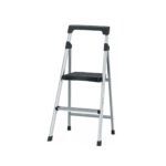 Escalerilla tubular plegable, 2 peldaños, aluminio, TRUPER