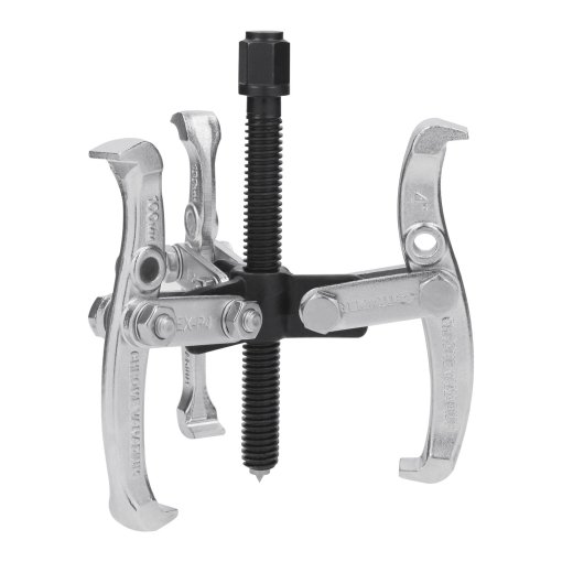 Extractor Truper Profesional de Poleas 3 Quijadas 4" - Tecnología de Desmontaje Triple para Aplicaciones Automotrices que Distribuye la Presión Uniformemente (Clave 14503)