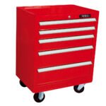 Gabinete móvil 5 gavetas 27" serie EX Urrea EX27M5